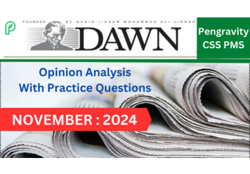 DAWN OPINION ANALYSIS: NOVEMBER 2024